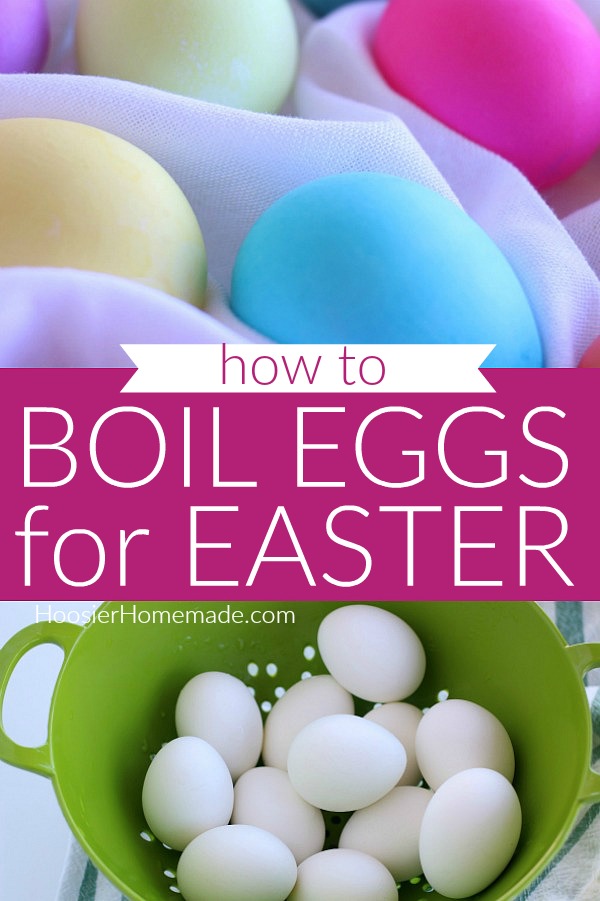 How to Boil Eggs for Easter