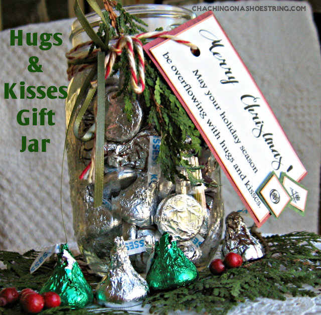 DIY Hugs and Kisses Homemade Gifts: 100 Days of Homemade Holiday Inspiration