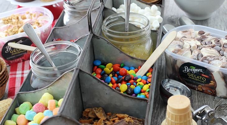 Gelato Sundae Bar