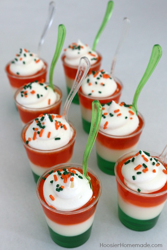 Irish Jello Shots Hoosier Homemade