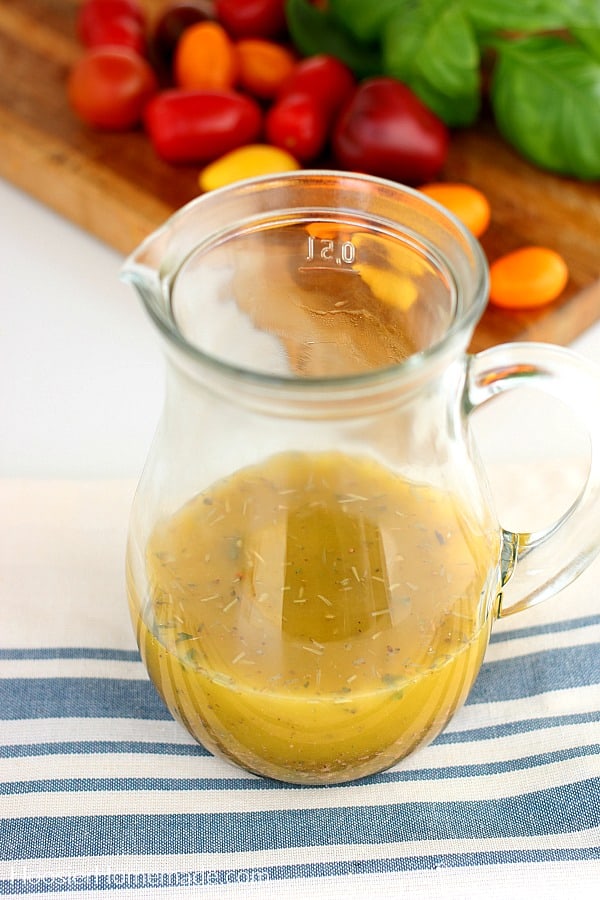 Italian Dressing in glass jar