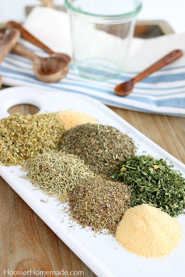 Spices for Italian Seasoning