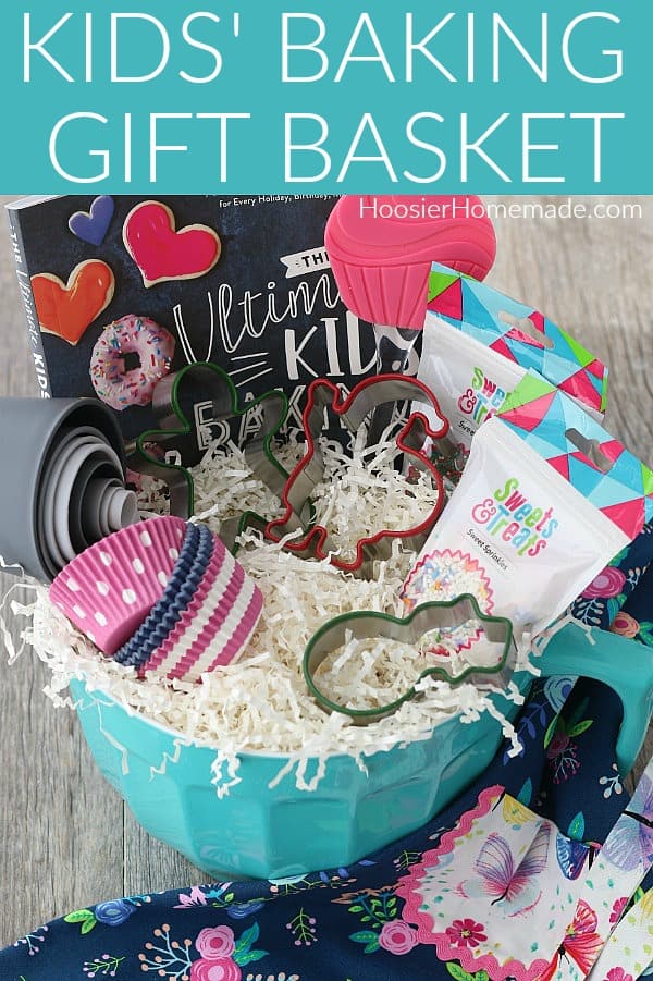 Gift Basket for Kids Baking