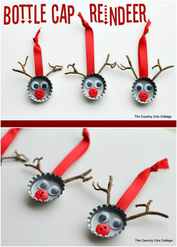 Grab the kids and the glue, it's time to let them get creative! These darling Reindeer are the perfect Kids Christmas Craft! Pin to your Christmas Board!