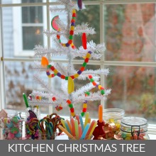 Kitchen Christmas Tree