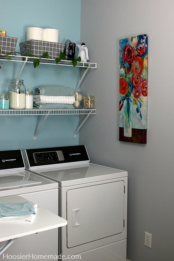 Small Laundry Room Ideas - Hoosier Homemade