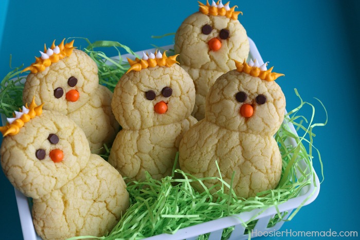 Lemon Chick Peeper Cookies