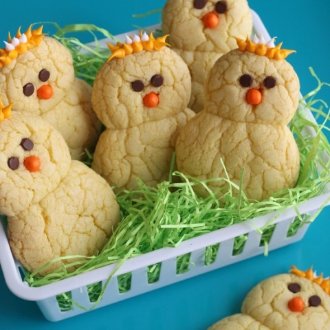 Lemon Chick Peeper Cookies