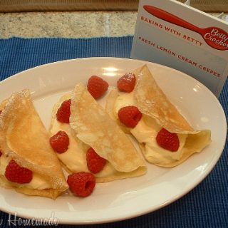 Lemon Cream Crepes