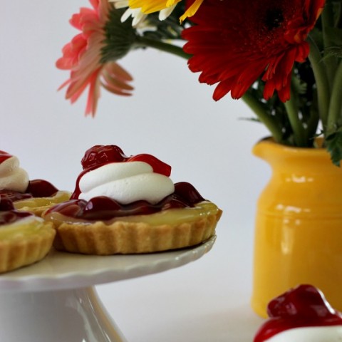 lemon strawberry tart