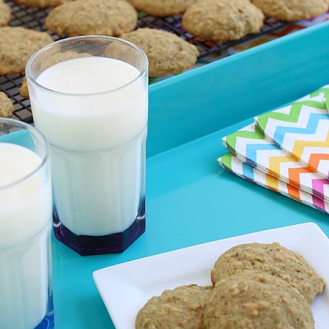 LENTIL COOKIES -- You will never believe that these cookies have healthy lentils in them! These healthy cookies have oats, peanut butter chips, whole wheat flour and are filled with GOODNESS!