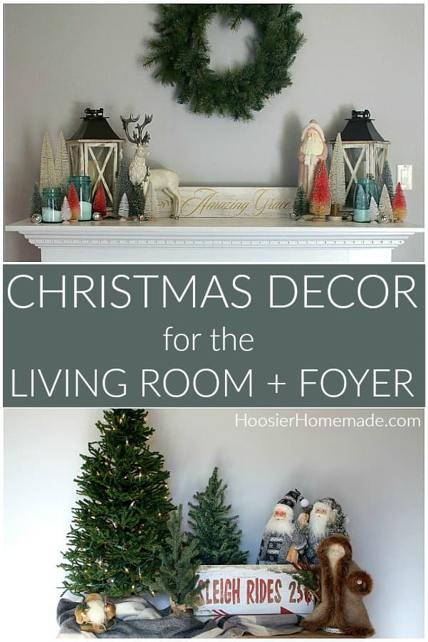 Living Room Christmas Decorating