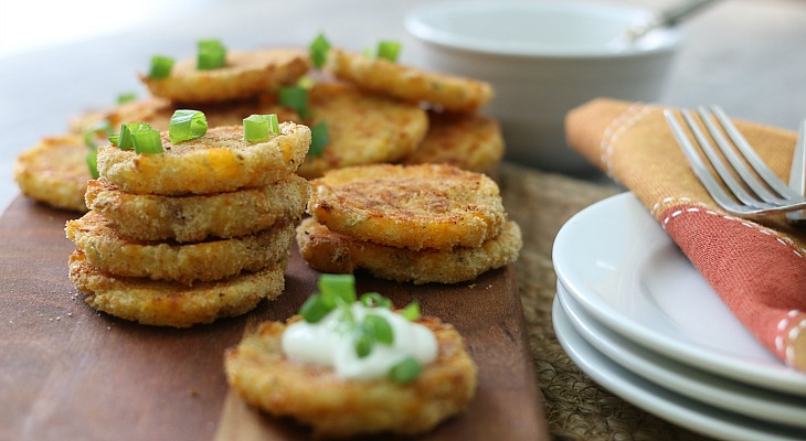 Loaded Mashed Potato Patties