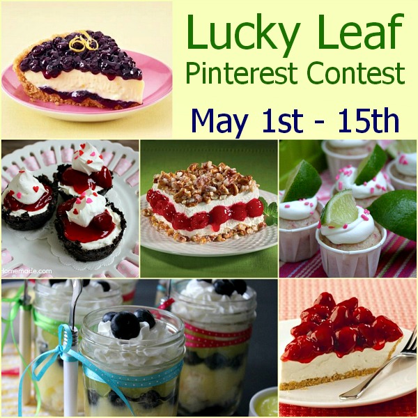 Lucky Leaf Pinterest Contest