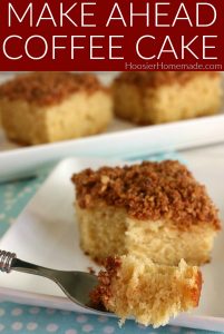 Coffee Cake with Sour Cream - Hoosier Homemade