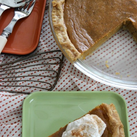 Maple Pumpkin Pie