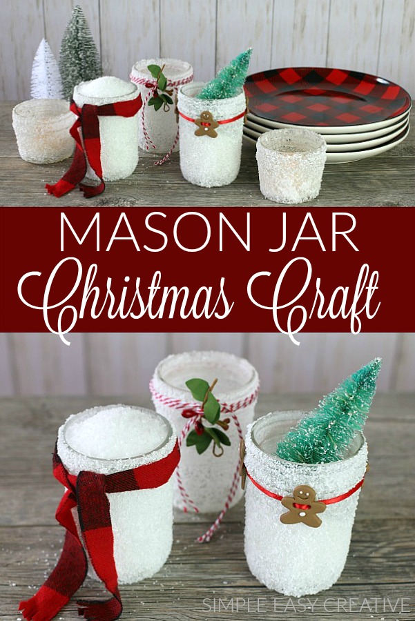 Mason Jar Christmas Craft