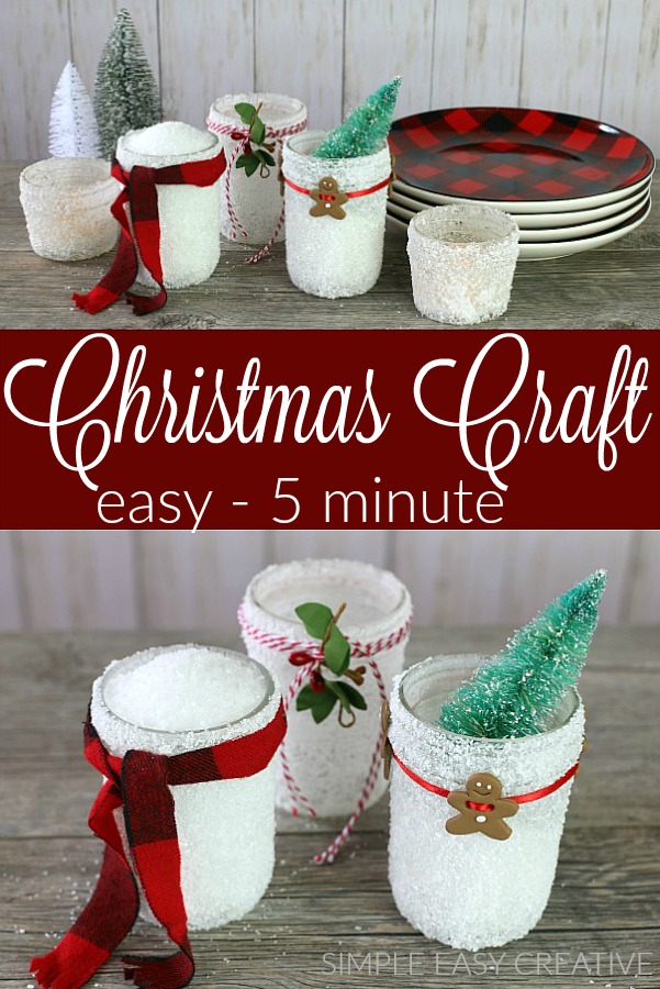 Mason Jar Christmas Craft