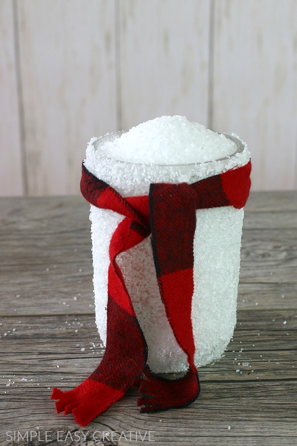 Mason Jar Christmas Craft