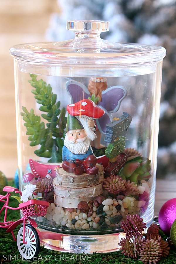 Fairy Garden in a Jar
