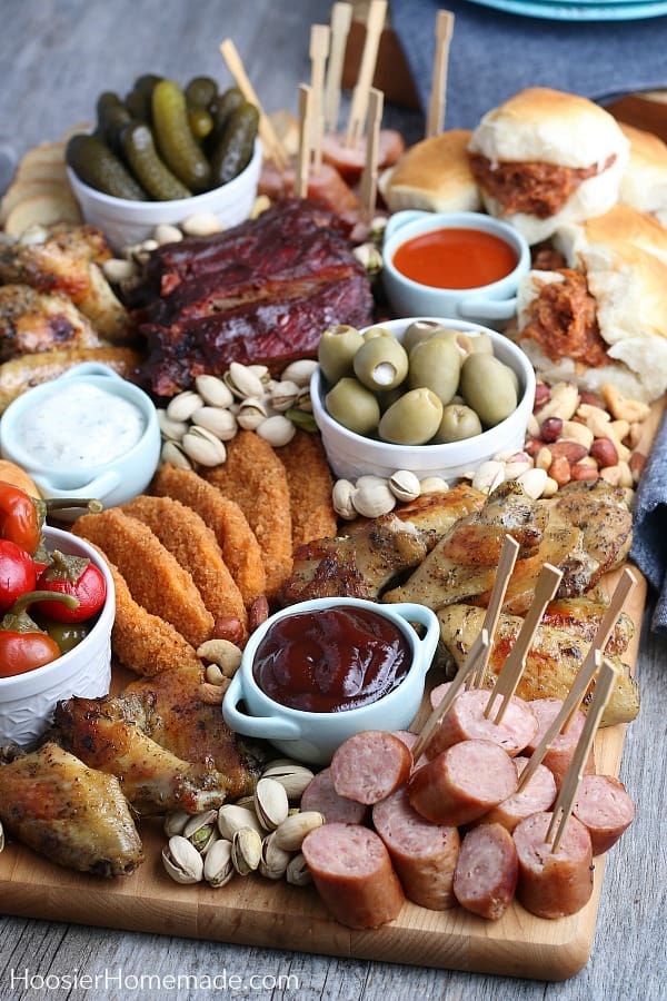 Meat Lovers Charcuterie Board (Great for Entertaining) - Out Grilling