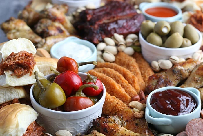 Meat Lovers Charcuterie Board (Great for Entertaining) - Out Grilling