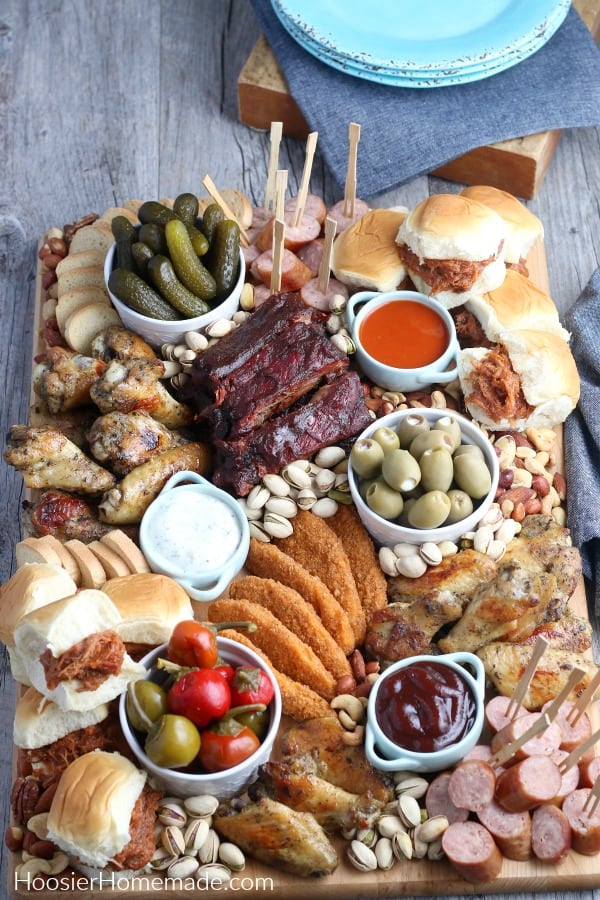 Meat Lovers Charcuterie Board (Great for Entertaining) - Out Grilling