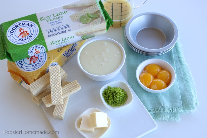 Ingredients for Mini Key Lime Pies