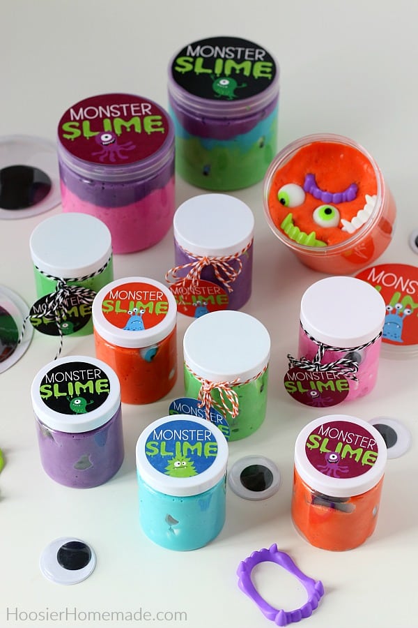 Free Printables for Monster Slime