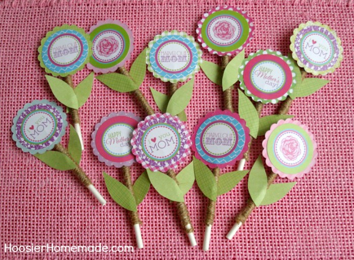Mother's Day Cupcake Toppers
