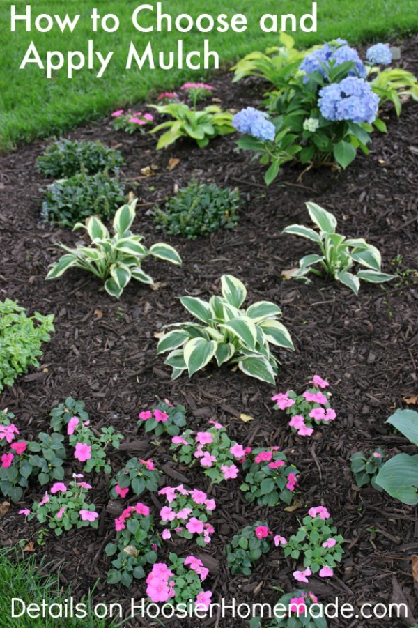 Apply Mulch To Your Flower Beds, Best Type Of Mulch To Use Around House