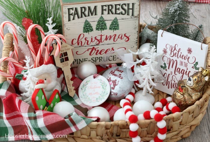 Newlywed Christmas Gift Basket