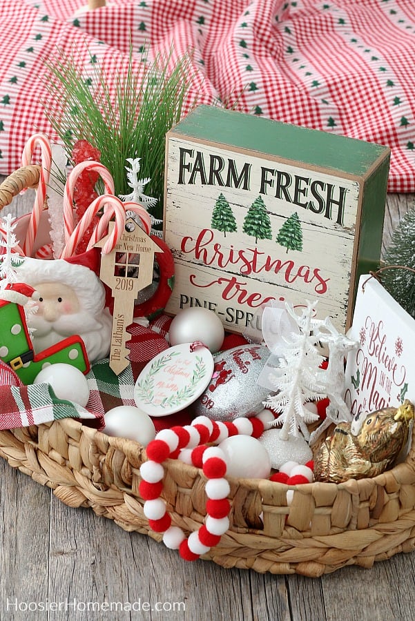 Christmas Gift Basket for Newlyweds - Hoosier Homemade