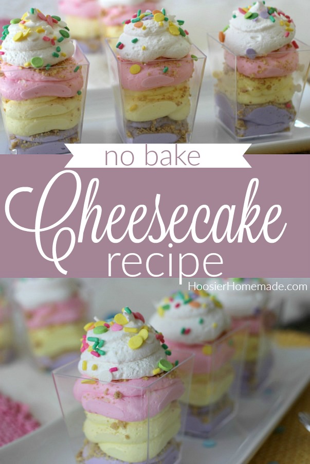 No Bake Cheesecake Recipe