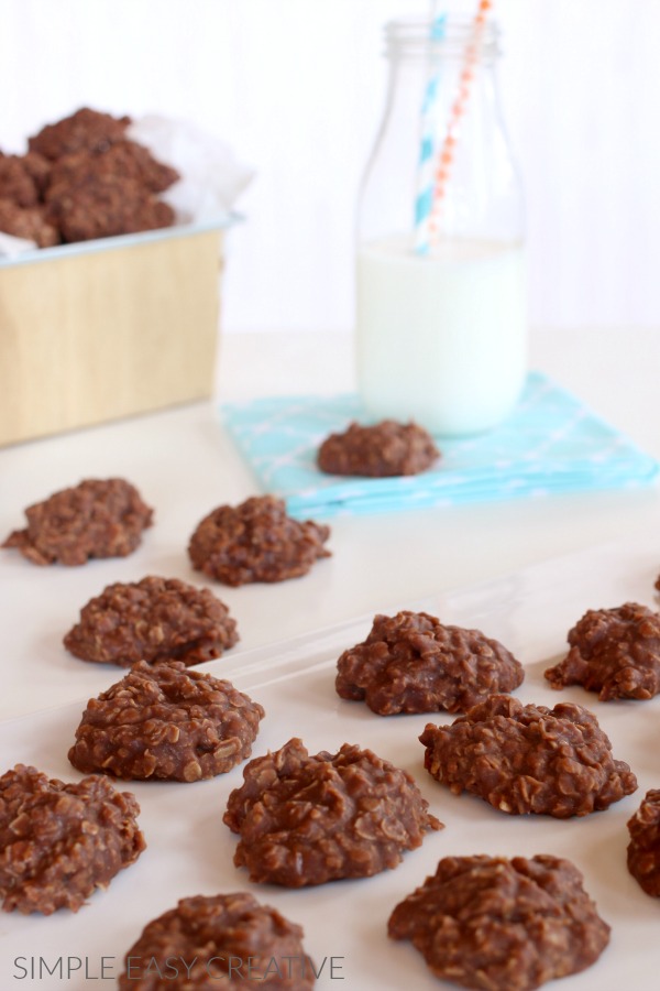 Recipe for No Bake Chocolate Oatmeal Cookies