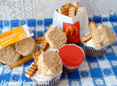 Cupcake Tuesday ~ Nuggets with a Side of Fries