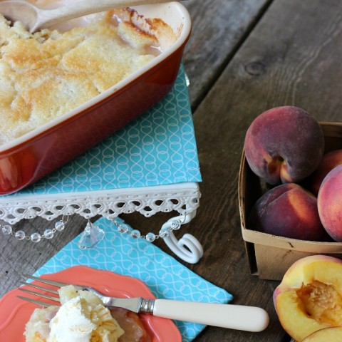 Old Fashion Peach Cobbler