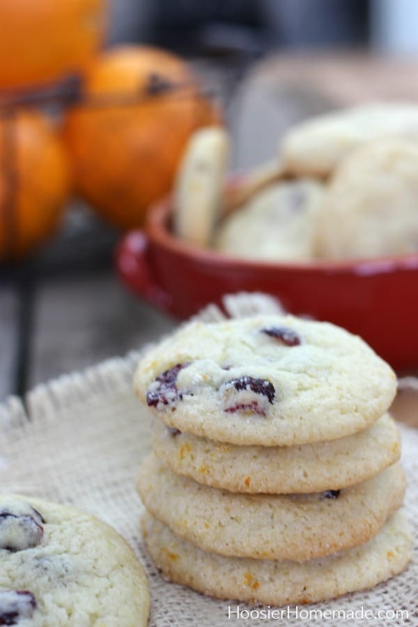 Orange Cranberry Cookies