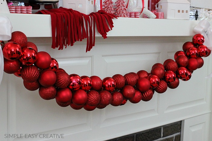 DIY Ornament Garland