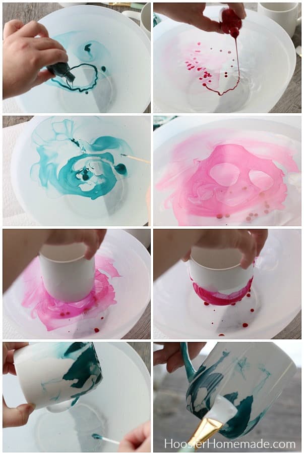 How to Marble with Nail Polish – Upcycled Mug Craft Story - Upcycle My Stuff