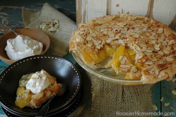 Thanksgiving Countdown: Day 7: Amaretto Peach Pie
