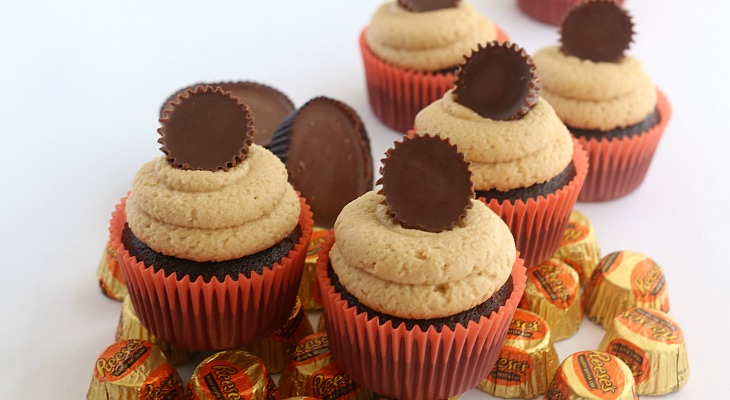 Peanut Butter Cup Cupcakes