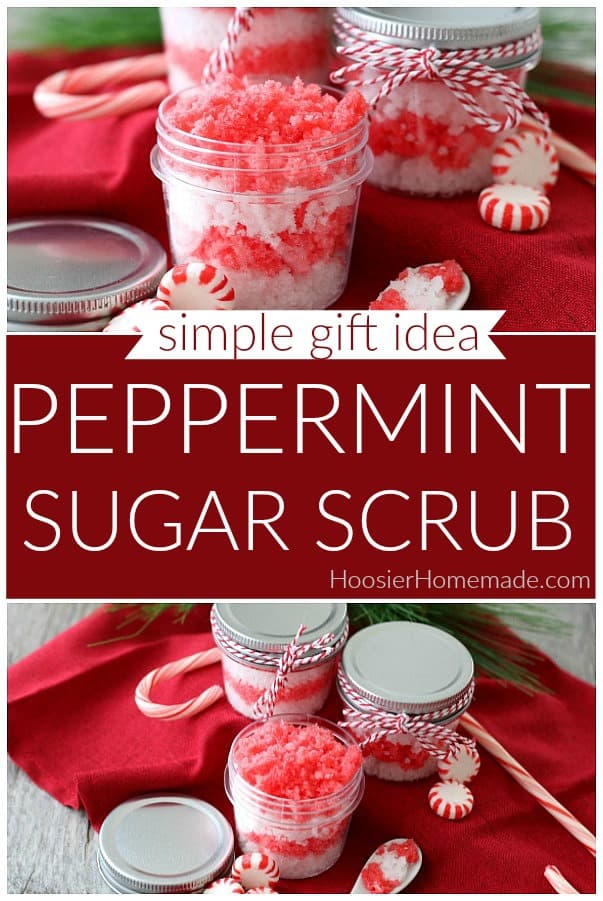Peppermint Sugar Scrub