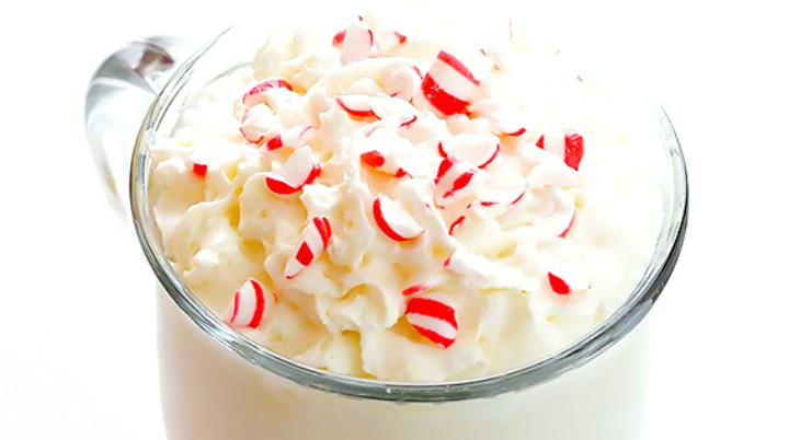 Peppermint White Hot Chocolate: Holiday Inspiration