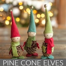 Pine Cone Elves