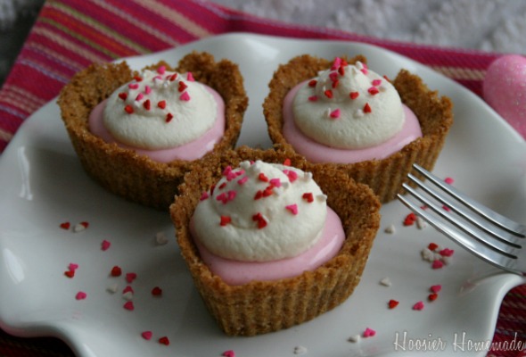 Pink Lemonade Pie for Valentine’s Day