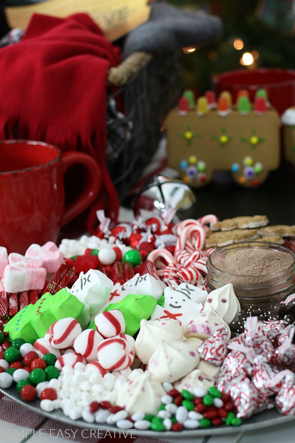 Hot Chocolate Charcuterie Board