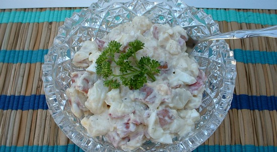 Classic Red Potato Salad and Our Menu Plan
