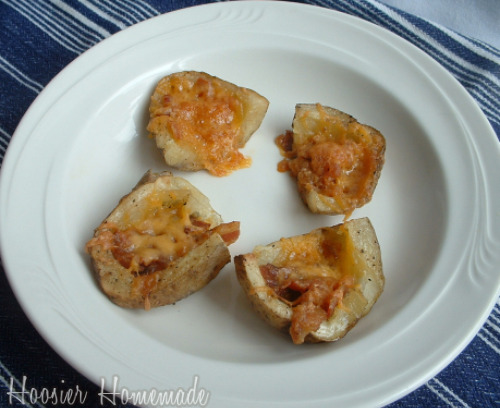 Weekly Menu Plan ~ Potato Skins