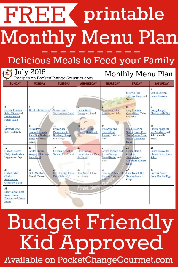 Printable-July-Monthly-Menu